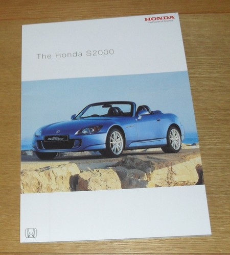 Honda s2000 brochure 2003 2004 - s2000,