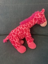 Pink Giraffe Teddy