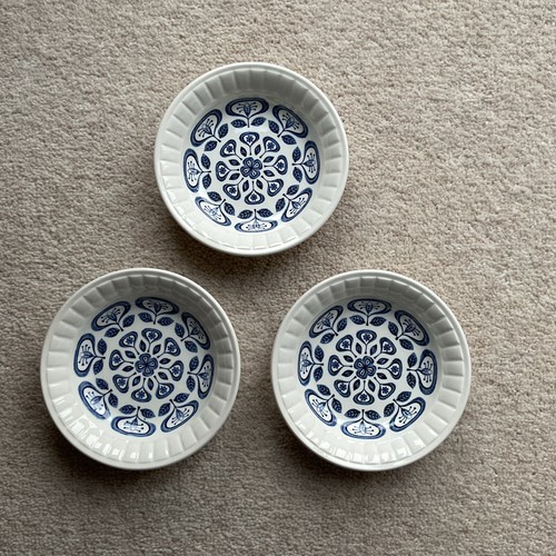 Three palissy pottery - three, &