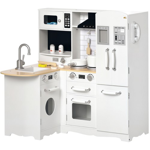 Wooden big kitchen playset - wooden,