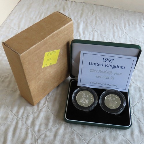1997 pence silver proof 2 - proof,