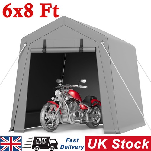 6x8 outdoor storage shelter - 6x8,