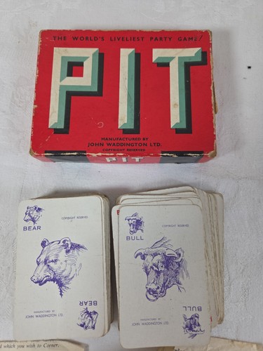 Vintage pit card - vintage,