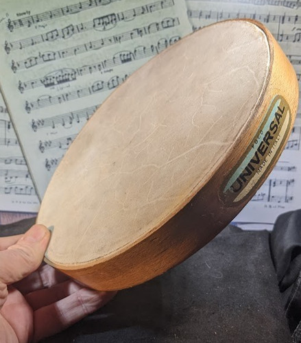 Vintage italian hand - italian, drum