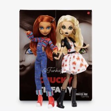 Mattel Monster High Skullector Bride of Chucky Doll Set Tiffany Chucky In Hand