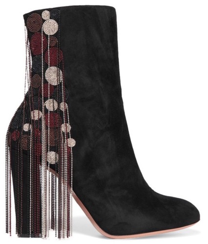 Chloe liv bead fringe black - bead,