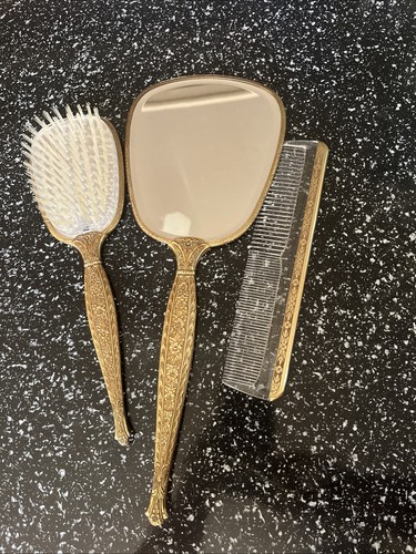 Vintage mirror brush - mirror,