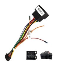 Cavo Adattatore Da 16 Pin A Iso Presa Standard Autoradio Android Linee Controllo