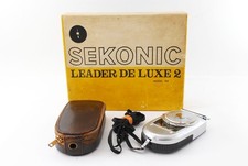 Rare! Sekonic Leader Deluxe-2 Model 36 Exposure Meter W/Box [Near MINT] JAPAN