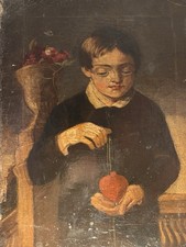 ?antique? Vintage Oil Portrait