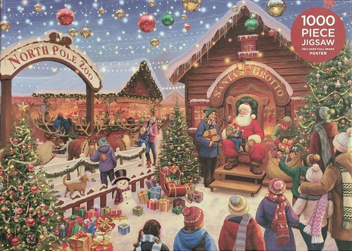 Whsmith jigsaw puzzle santa - jigsaw, santa's