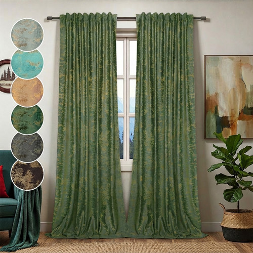 Thermal velvet curtains - thermal,