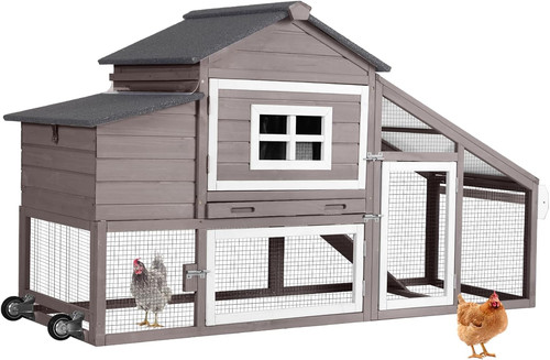 Wooden chicken coop large - wooden,