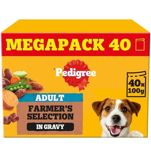 120 100g pedigree adult wet - x,