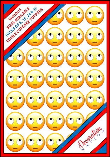 Eye roll face emoji - 35,