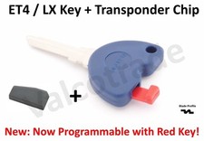 Uncut Key Blank to fit Vespa