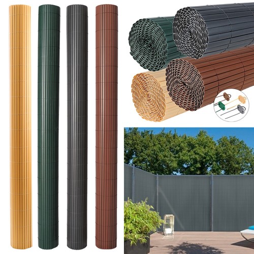 Bamboo slat screening roll - bamboo,
