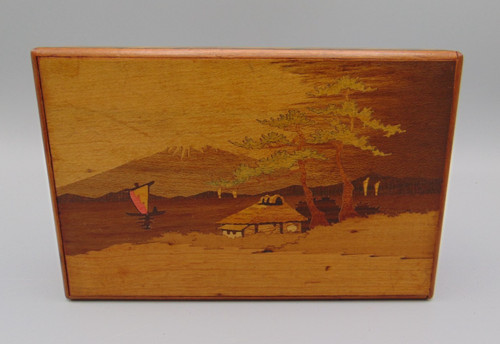 Antique japanese marquetry - japanese,