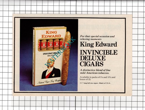 King edward cigars - edward, 1978