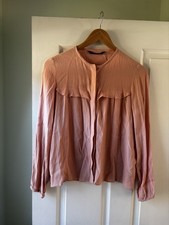 ZARA Woman Pink Textured