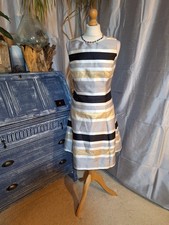 Coast classic black/ gold/silver Dress UK16 – Wedding / Party/ Evening/ Formal