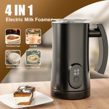 Electric Milk Frother 4 in1 Automatic Milk Steamer Hot & Cold Milk Warmer Heater