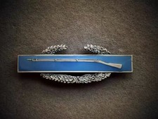WW2 US USA Military Army Combat Infantry Badge Metal