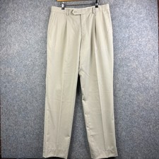 Gieves & Hawkes Trousers Mens 34x34  Wool Straight Regular Fit Smart Suit Dress