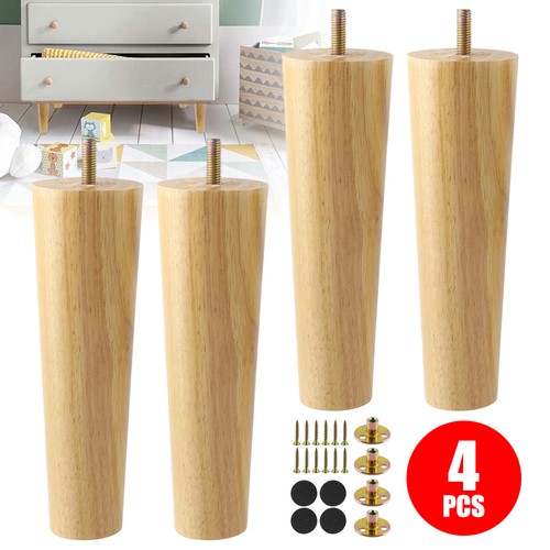 20cm wooden furniture legs - 20cm,