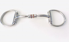 Myler Western Eggbutt Snaffle Horse bit whit Copper Roller (UK Seller, Free P&P)