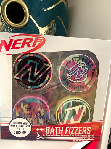 Nerf bath fizzers gift set - nerf,
