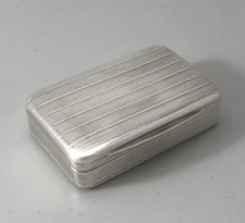 George III Silver Snuff Box