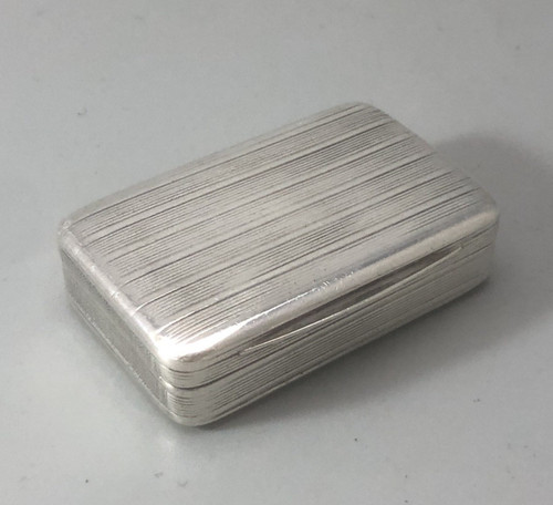 George iii silver snuff box - george,