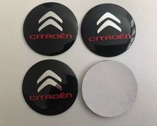 4x Sticker Citroen Wheel