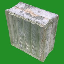 Used Clear Glass Brick/Block