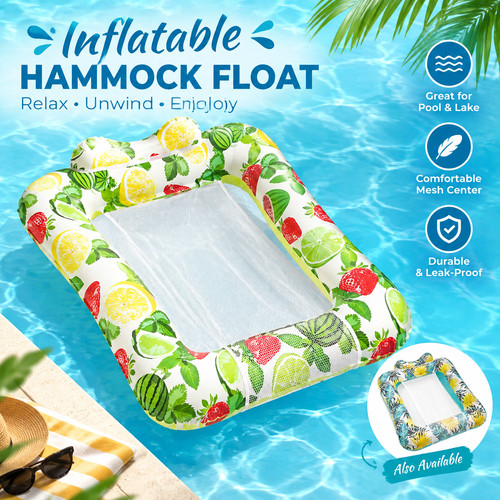 Floating pool hammock lounger - floating,