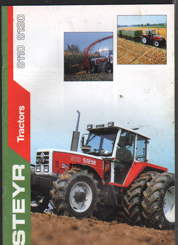 Steyr 8110 and - steyr, tractors