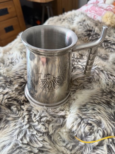 Bullseye steel tankard