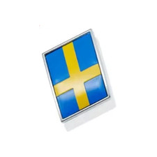Sweden Flag Emblem Badge for Volvo | Brand New