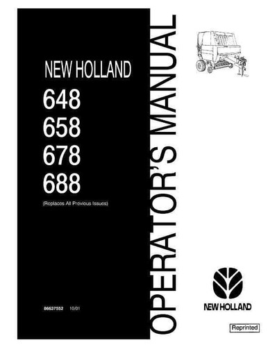 New holland round - new, 648