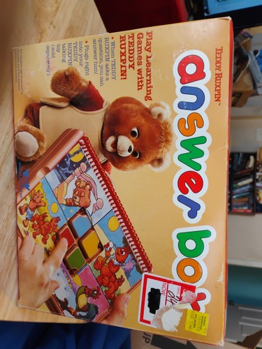 Brand new teddy - ruxpin, answer