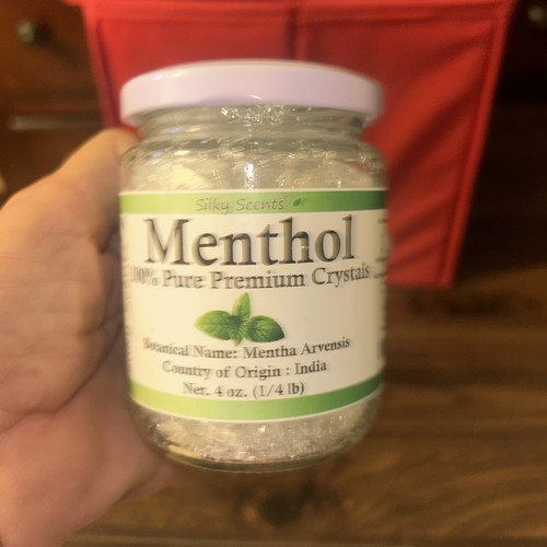 Pure menthol crystals - 4,