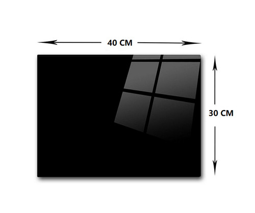 Glass board worktop saver - glass, 30mm