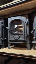 🔥 RESTORED “STOVAX STOCKTON 4” 4KW Multifuel DEFRA stove Wood Log Burner 🔥