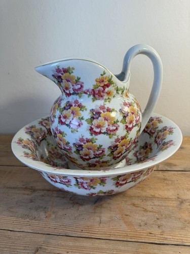 White pink floral - pink,