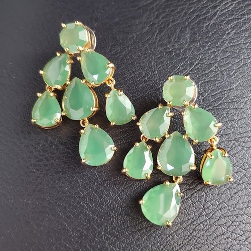 Stella dot green teardrop - stella,