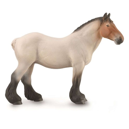 Collecta dutch draft mare roan - draft,