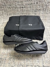 Size 11 - adidas Y-3 Country Triple Black Leather IE5697