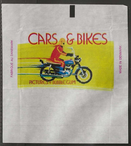 Dandy gum wrapper cars and - gum,