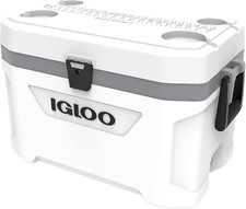 Igloo Marine Ultra 54 QT Large Food Drink Beer Festival Camping Cool Box Cooler